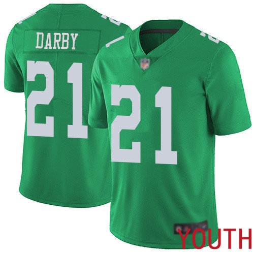 Youth Philadelphia Eagles #21 Ronald Darby Limited Green Rush Vapor Untouchable NFL Jersey Football